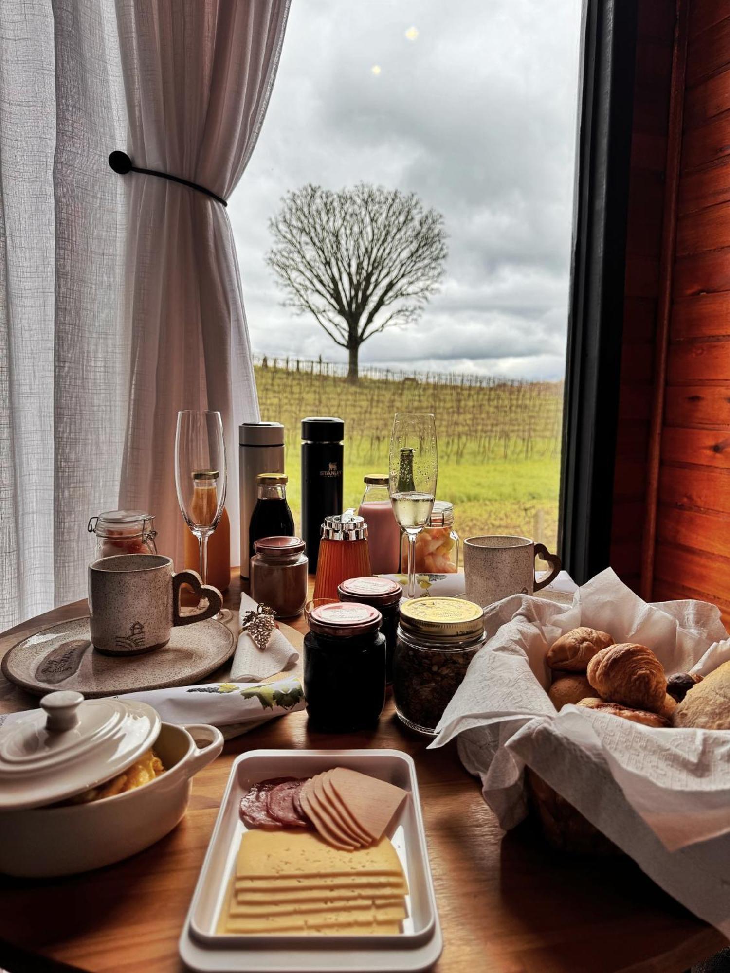 Capanna Del Vale - Um Refugio No Vale Dos Vinhedos Com Experiencia Exclusiva De Degustacao Na Vinicola Dom Candido Бенту-Гонсалвис Экстерьер фото